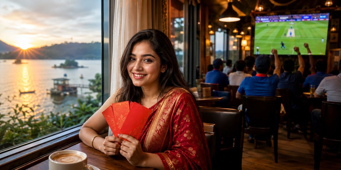 রাঙ্গামাটিতে হাই রোলার ক্রিকেট বেটিং করছেন বাংলাদেশি মডেল